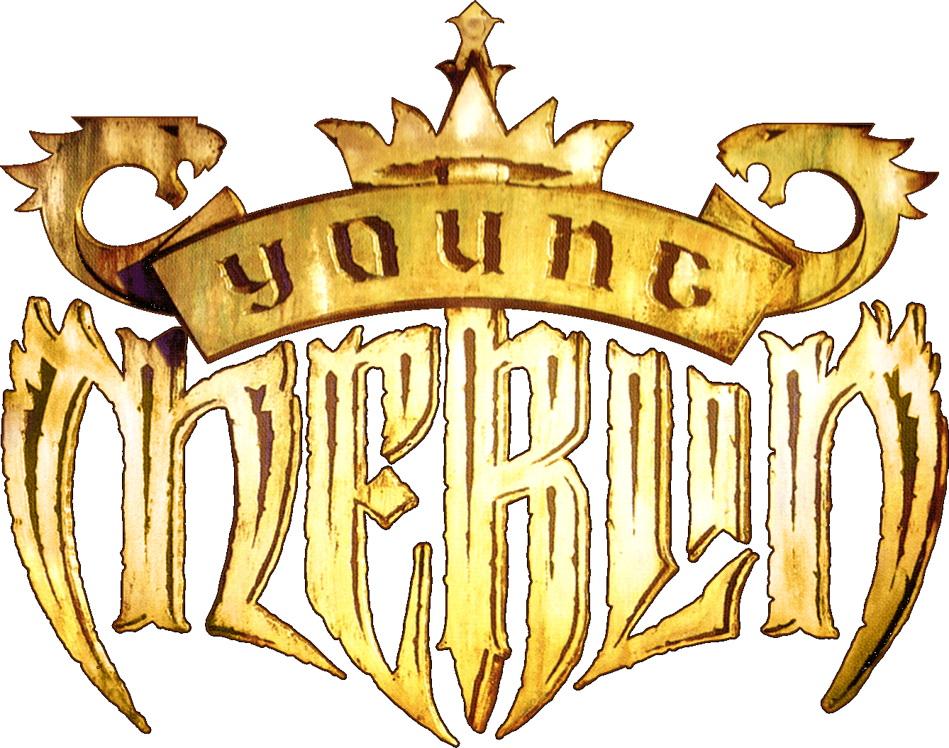 Young Merlin logo for Super Nintendo